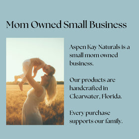 Aspen Kay Naturals organic oils blend for gentle cleansing