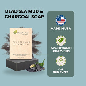 Aspen Kay Naturals organic shea butter rich soap nourishes the skin