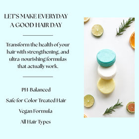 Aspen Kay Naturals travel-size solid shampoo bar in compact travel setup.