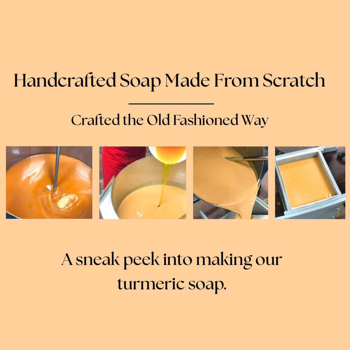 Shaving ready turmeric soap bar by Aspen Kay Naturals