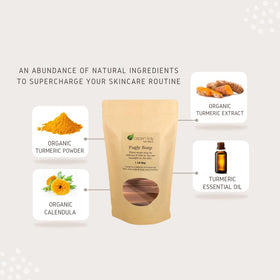 Aspen Kay Naturals Fugly Soap ingredients: shea butter and plant oils for gentle skin care.