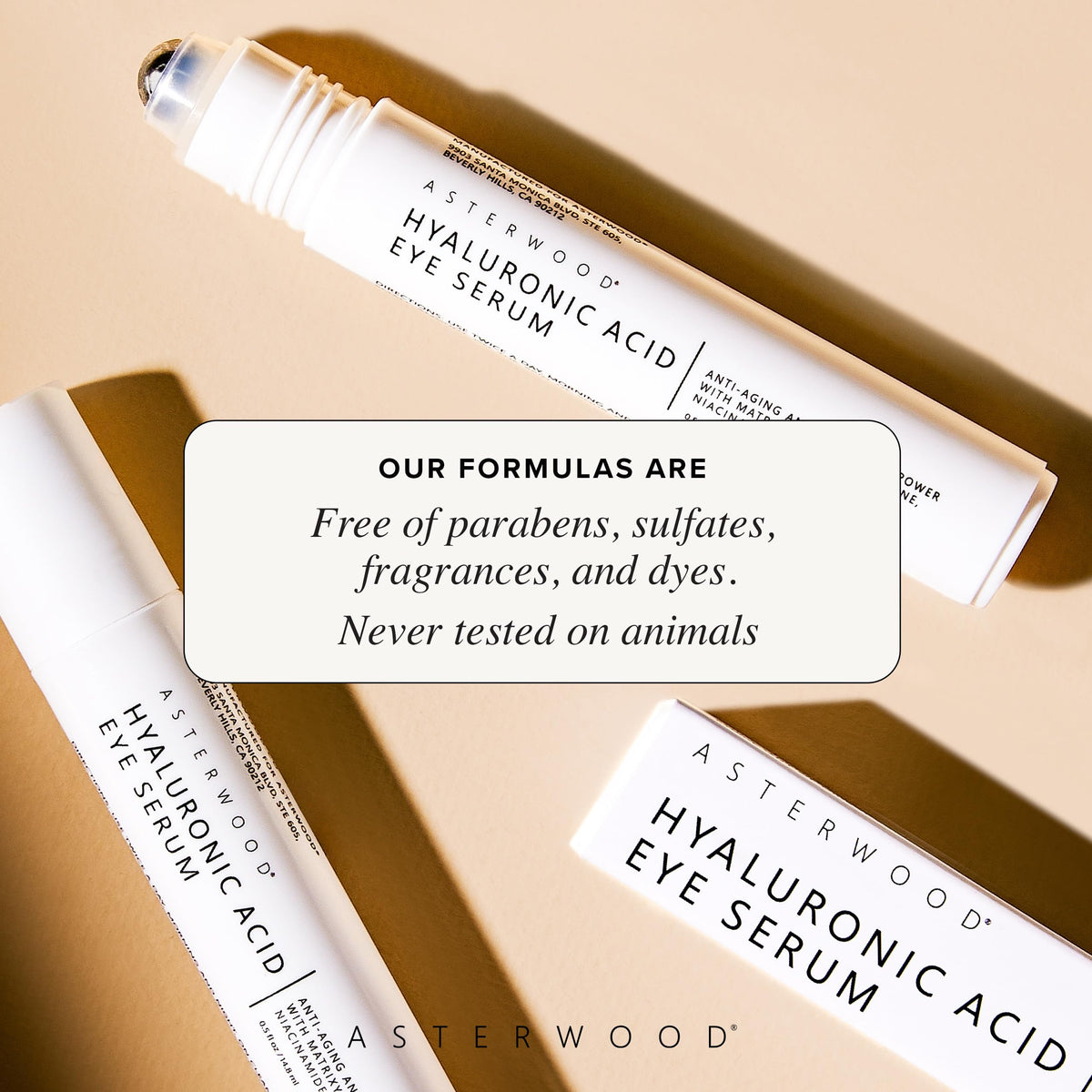 Asterwood vegan cruelty-free packaging supports clean, responsible skincare