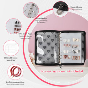 ASTONFOG 8-insert pages display nails at a glance.