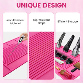 ASTONFOG magnet barber mat easy-clean design for fast maintenance
