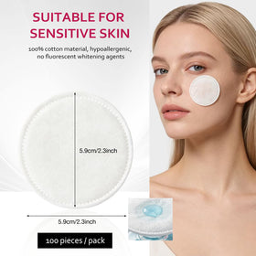 Astraescly eye makeup removal use showing gentle, lint-free performance