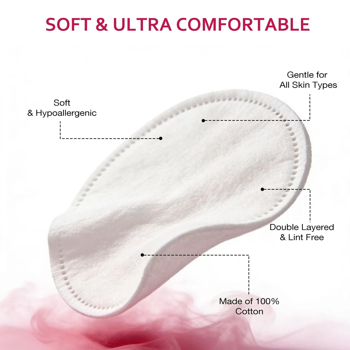 Astraescly stitched-edge close-up showing durable construction for gentle use