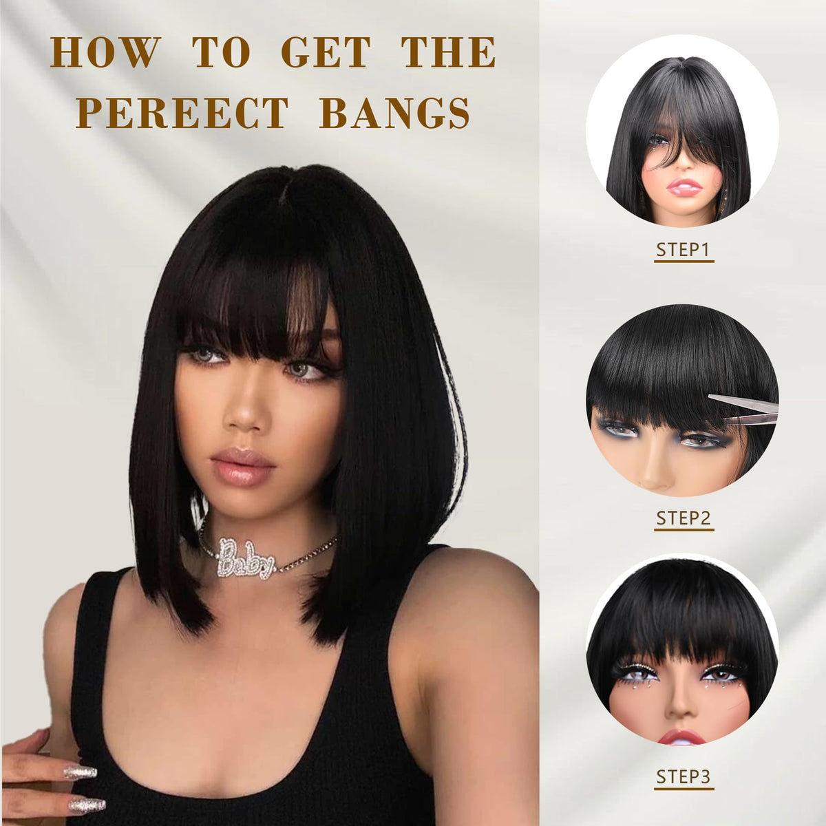 ATAYEA platinum-blonde color option adds modern, vibrant looks.