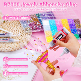 Atifober B7000 glue in 15ml tubes for precise adhesion.