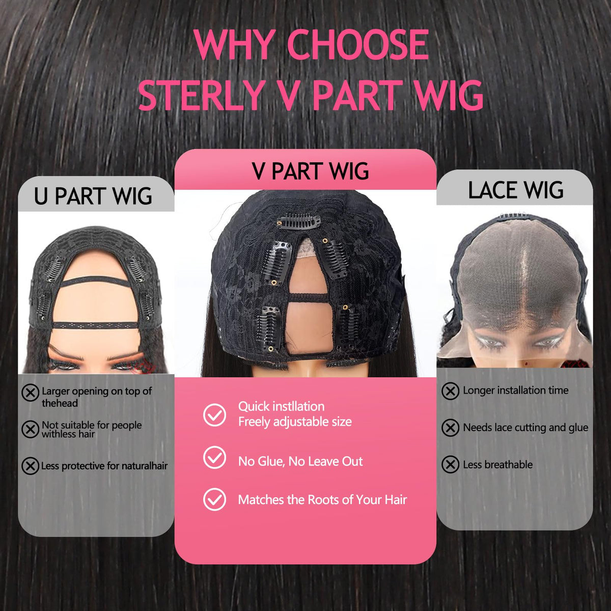 atikual wig packaging with edge control brush illustrates complete beginner-friendly kit