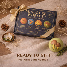 Atlasria moisturizing bombs with glycerin and butters for softer skin