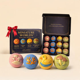 Atlasria New York bath bombs gift box with vibrant colors for celebrations