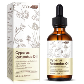 ATOANY Cyperus Rotundus Oil bottle pour shows easy, skin-friendly application