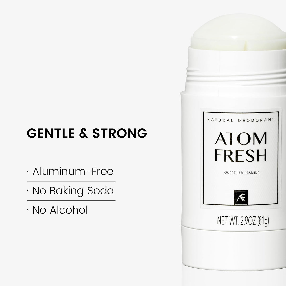 Atom Fresh 72-hour odor protection for busy days
