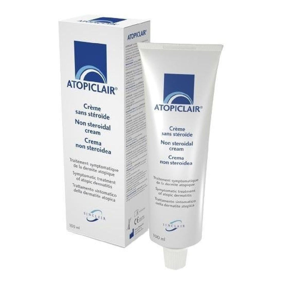 Atopiclair Non Steroidal Cream 100 ml tube, smooth and gentle application for sensitive skin