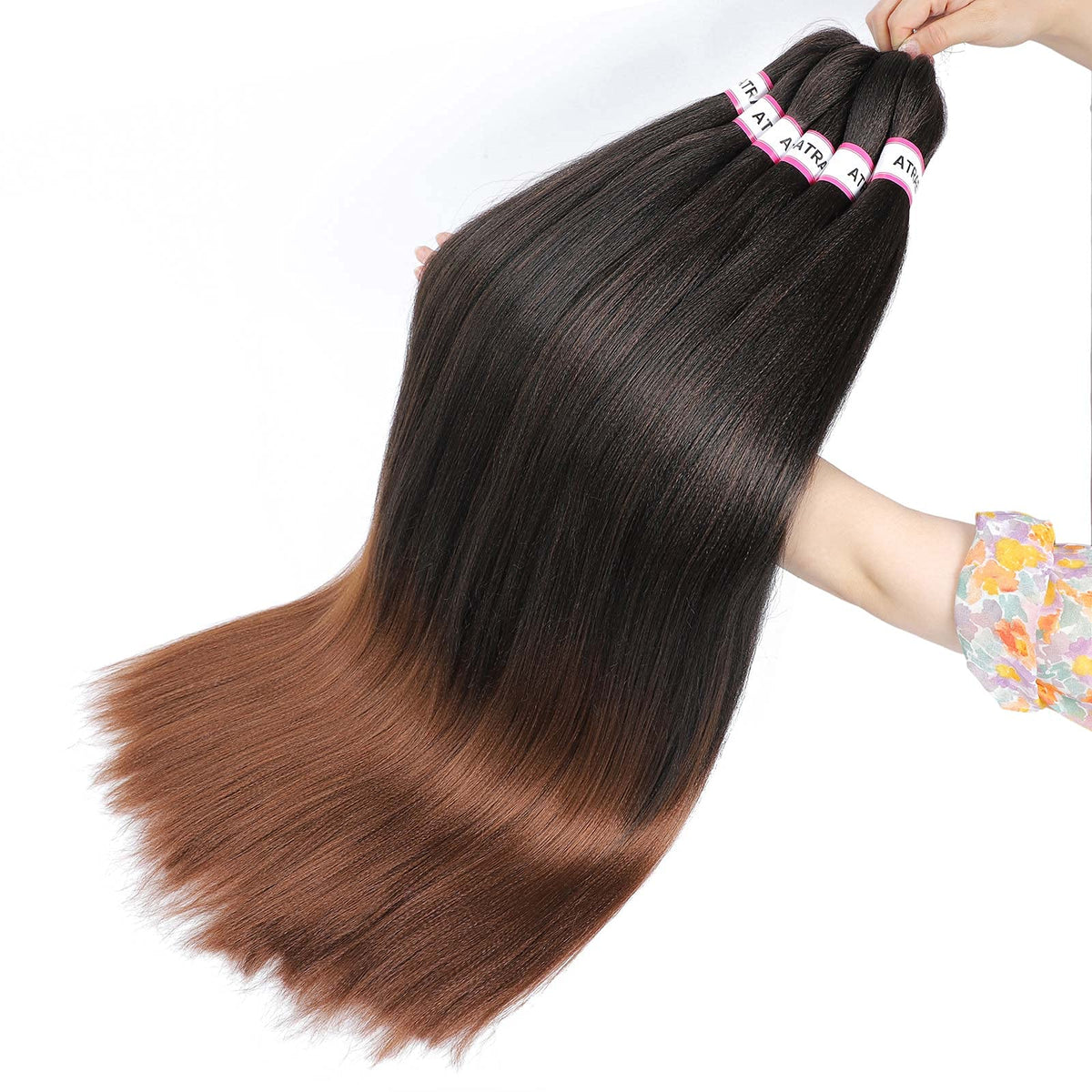 ATRAENTE professional synthetic hair ideal for quick styling.