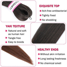 ATRAENTE itch-free braiding hair designed for comfortable wear.