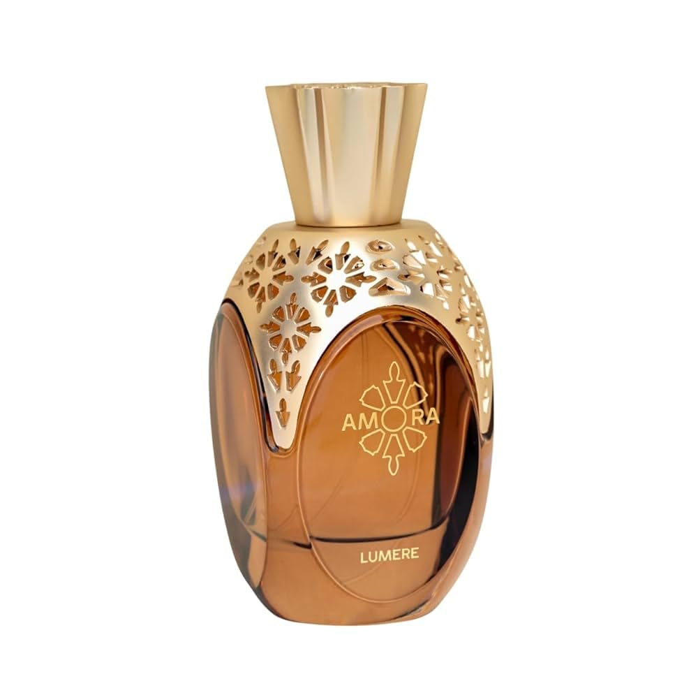 Atralia Amora Lumere bottle image, showcasing a luminous unisex fragrance for versatile daily wear.