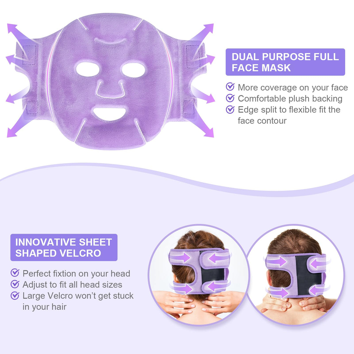 Atsuwell under-eye pads cool and soothe puffy eyes and dark circles