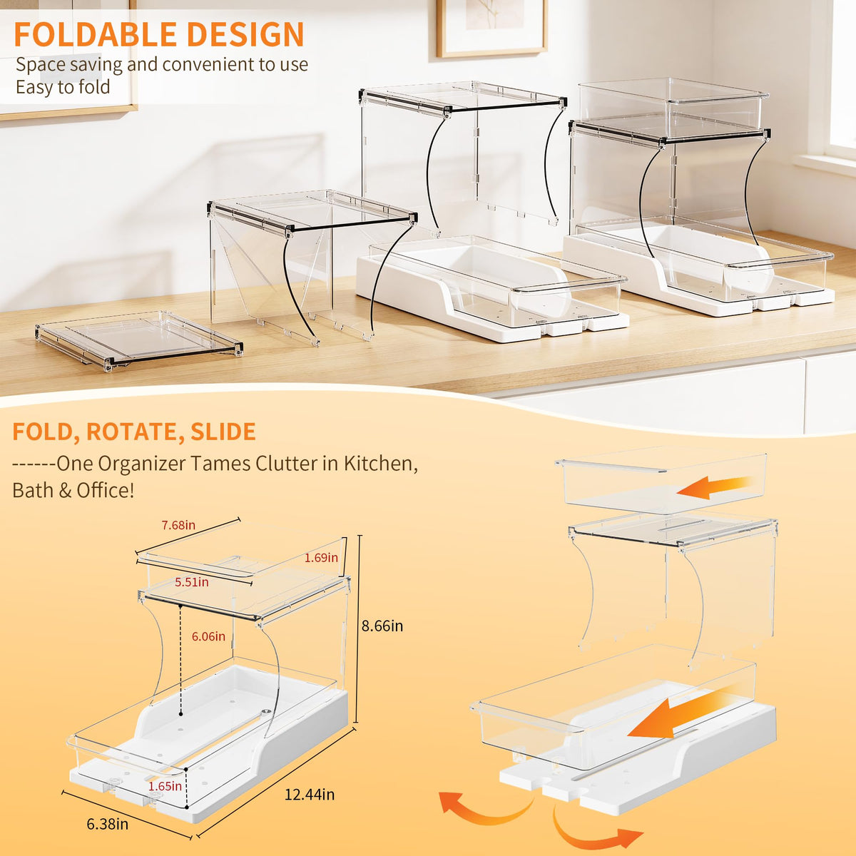 Attelite versatile storage solution doubles as spice rack or desk organizer