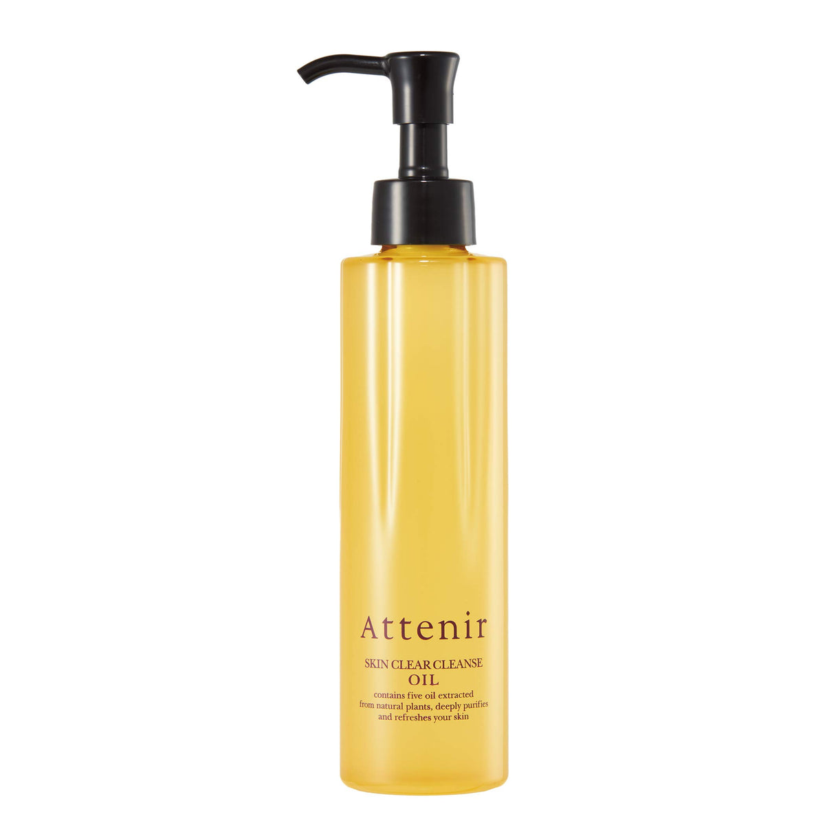 Attenir Athenia cleansing oil regular bottle 175ml for gentle makeup removal.