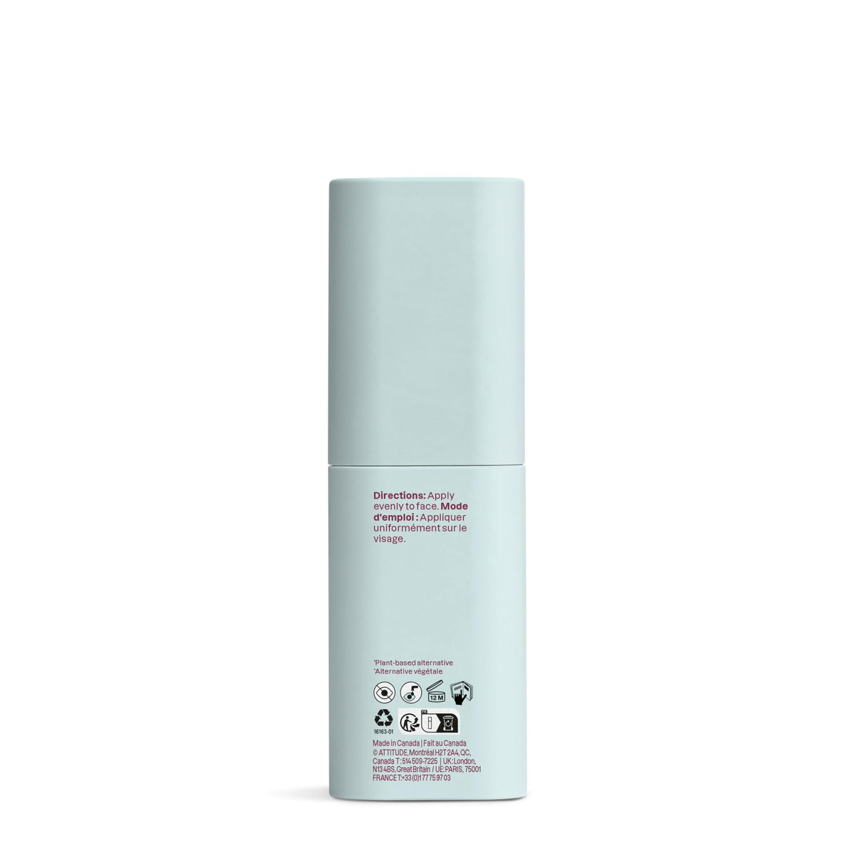 ATTITUDE Anti Aging cream melts in with a cushiony, non-greasy finish.