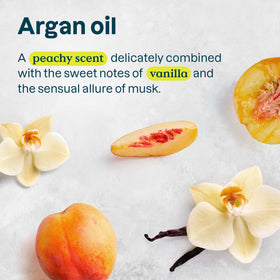 ATTITUDE peach vanilla fragrance deodorant image conveys gentle everyday scent.