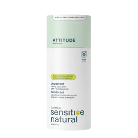 ATTITUDE deodorant in biodegradable packaging for plastic-free routines.