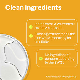 ATTITUDE Body Cream ginseng extract highlight suggesting toning and elasticity support