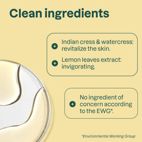 ATTITUDE Body Cream watercress-extract provides natural skin nourishment.