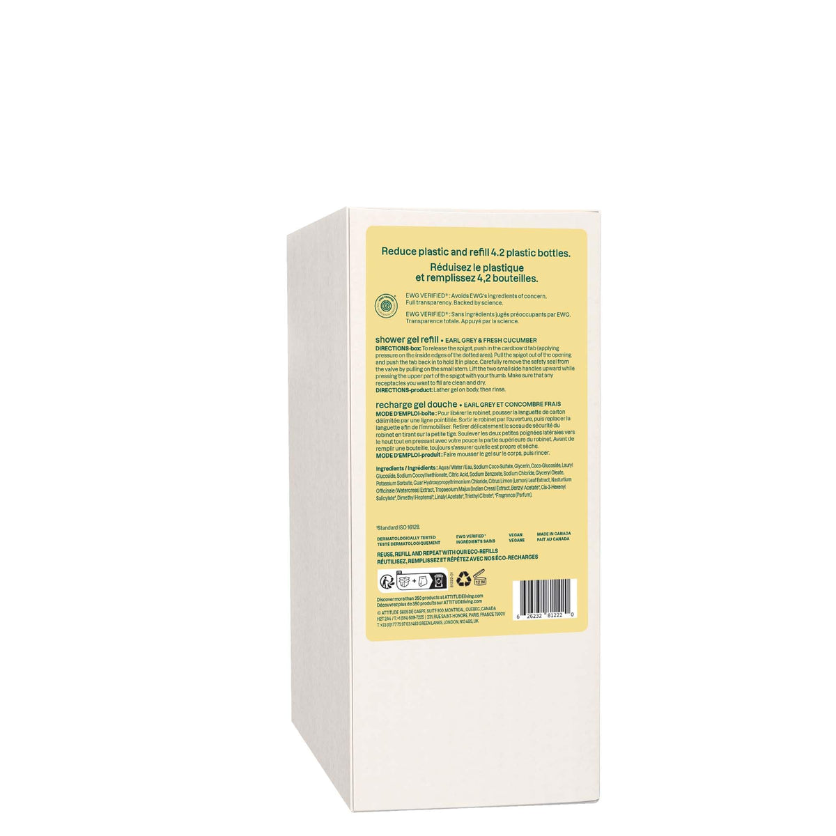 ATTITUDE Body Wash bulk-refill-size highlights cost-effective, planet-friendly bathroom upgrades.