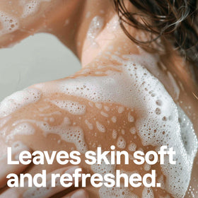 ATTITUDE Body Wash foam texture highlighting gentle lather and soft foam