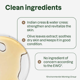 ATTITUDE body-wash-watercress-extracts nourishes skin during cleanse.