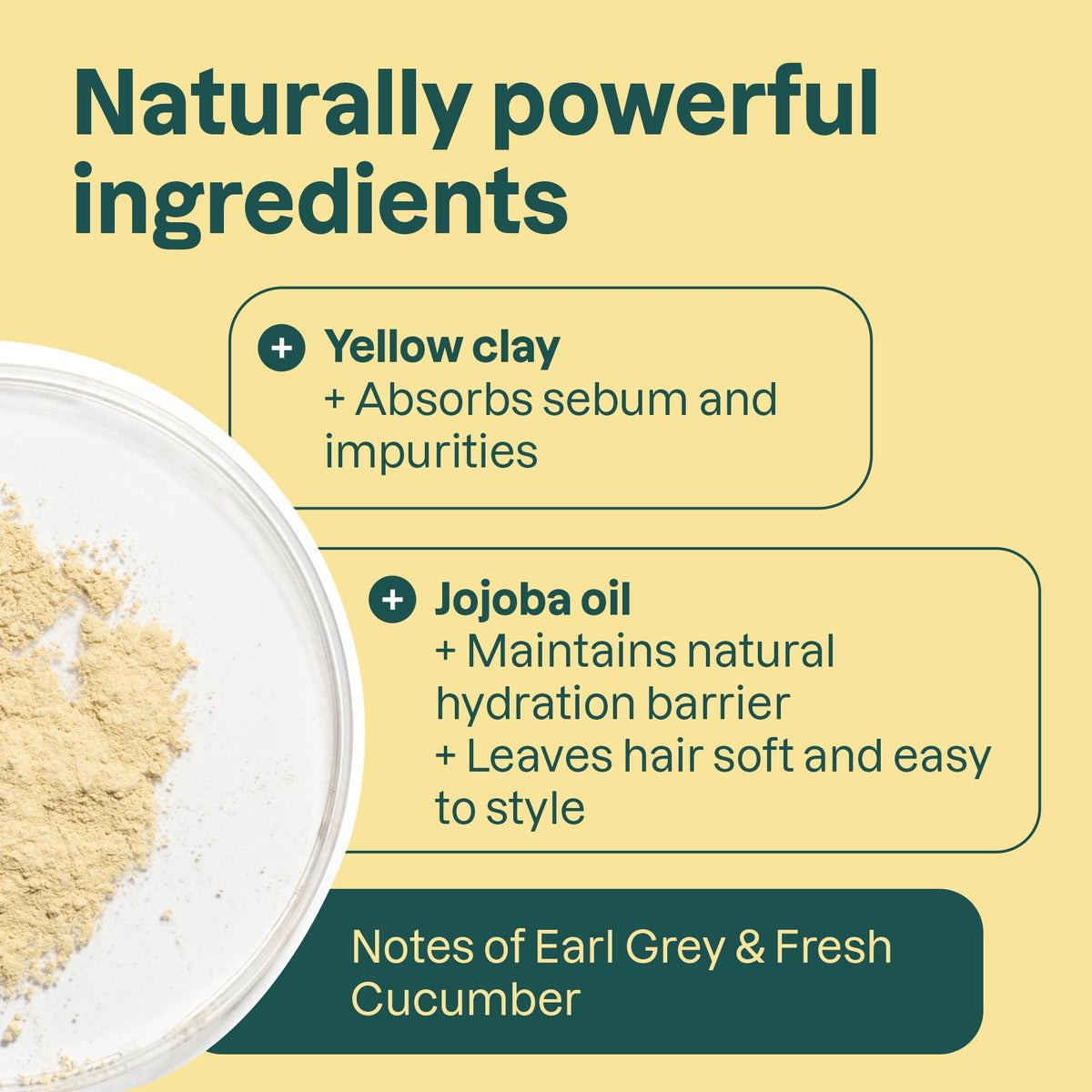 ATTITUDE Clarifying Shampoo Bar Earl Grey-Cucumber scent delivers a fresh, uplifting aroma