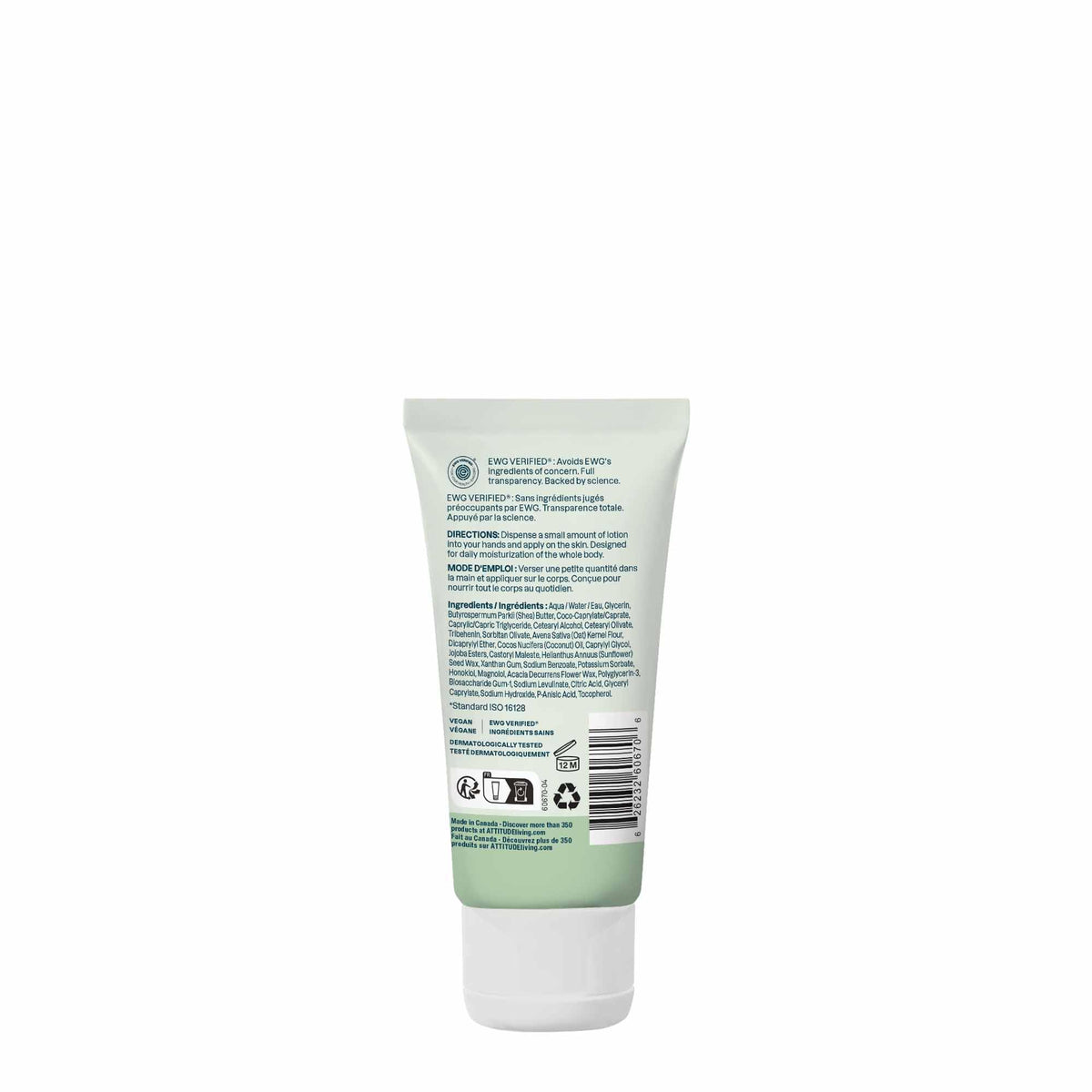 ATTITUDE fragrance-free formula shown for fragrance-sensitive routines