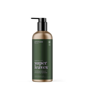 ATTITUDE Hydrating Shampoo bottle with peppermint and orange for refreshed, hydrated hair daily.
