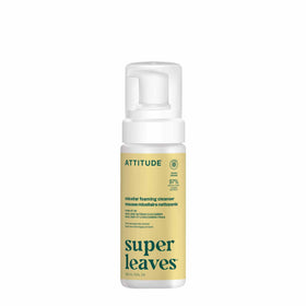 ATTITUDE micellar foaming cleanser bottle showing clean, plant-based formula for daily skin care.