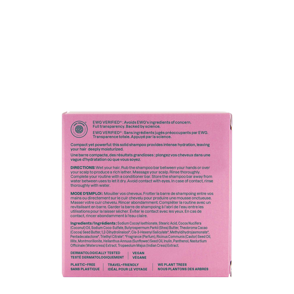 ATTITUDE Moisture Rich Shampoo Bar sustainable packaging and recyclability