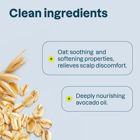 ATTITUDE Nourishing Conditioner oat extract soothing dry scalp during routine use