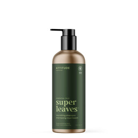 ATTITUDE Nourishing Shampoo Bergamot Ylang Ylang bottle shows clean, plant-based moisture for dry hair