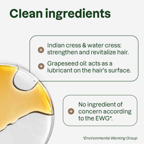 ATTITUDE Nourishing Shampoo grapeseed oil ingredients provide moisture for dry hair