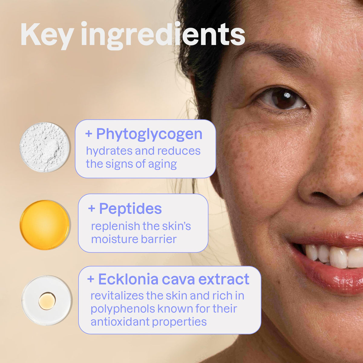 ATTITUDE Oceanly Eye Cream Stick closeup of unscented formula for sensitive skin.
