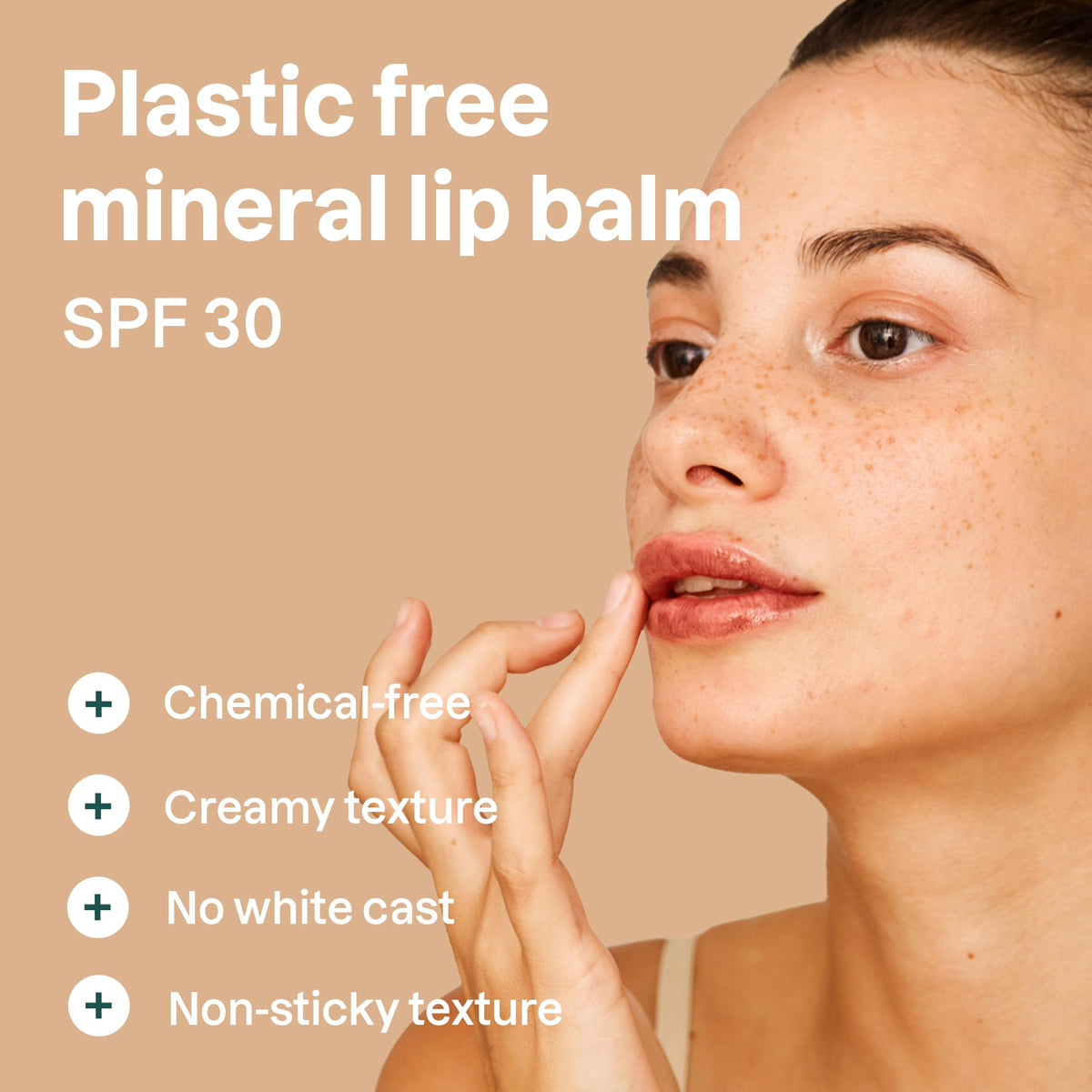 Close-up of Oceanly tube showing creamy texture for easy application.