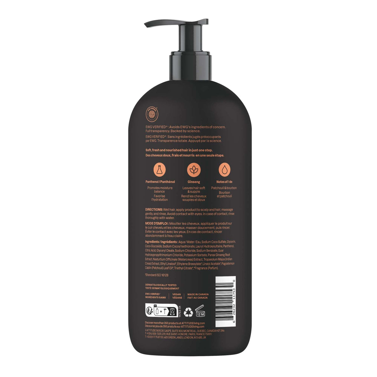 ATTITUDE packaging display emphasizes value of the 32 fl oz option