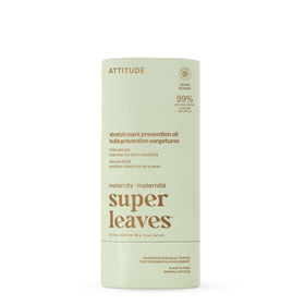 ATTITUDE pregnancy stretch mark oil bottle pour for smooth, hydrated skin during pregnancy.
