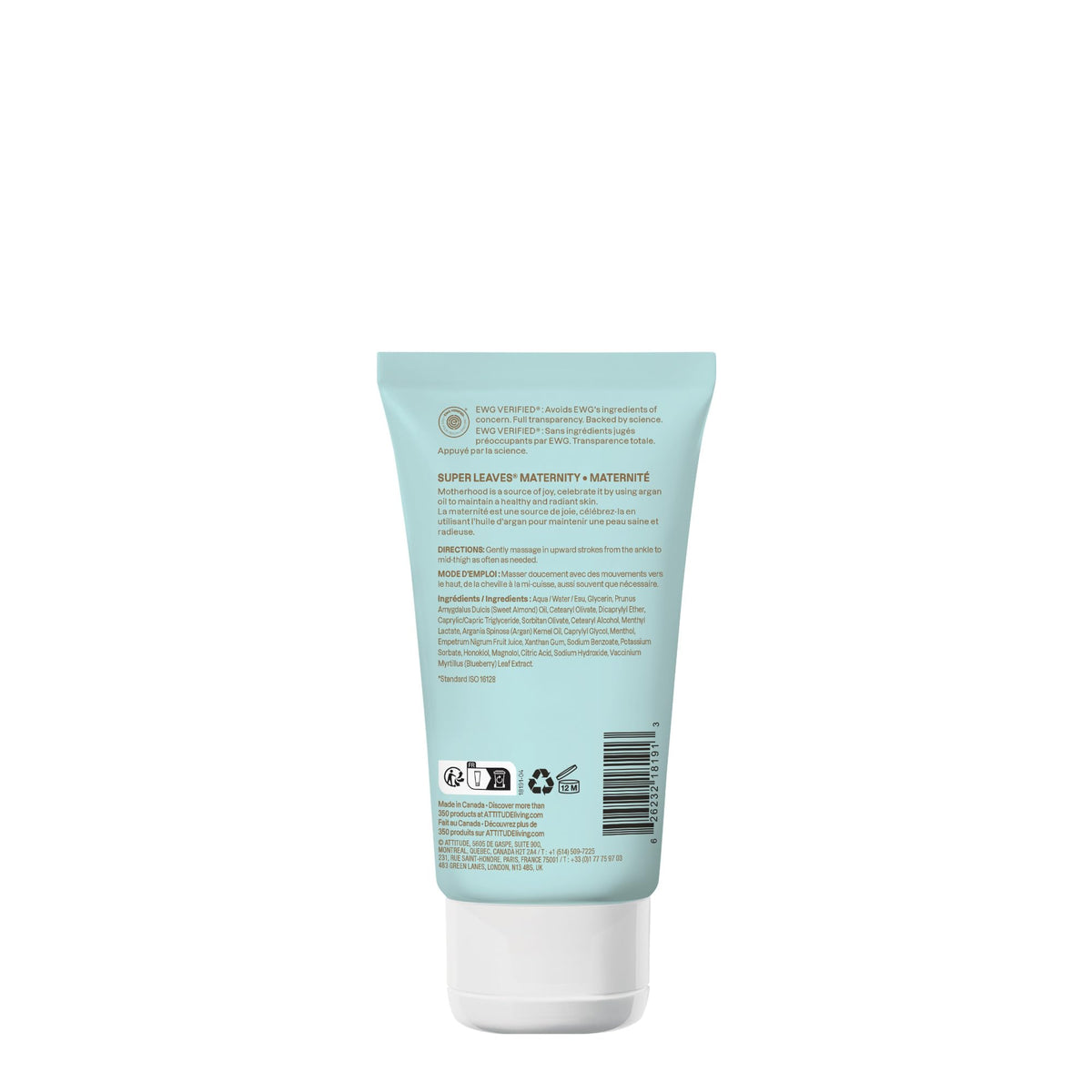 Recyclable HDPE bottle reinforces ATTITUDE's commitment to sustainable beauty.