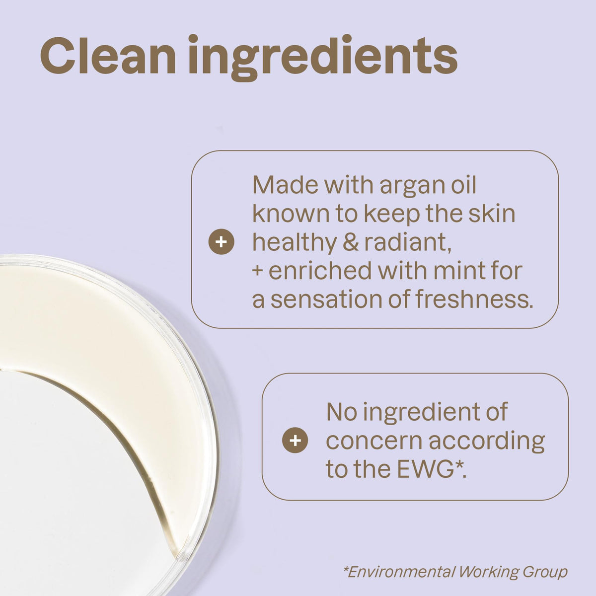 The 98% natural origin ingredients offer clean, trusted care for sensitive skin.