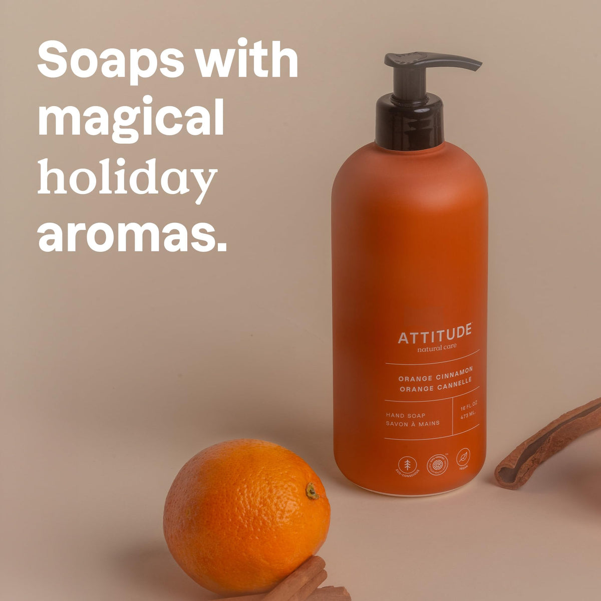 ATTITUDE recyclable HDPE bottle packaging emphasizes sustainable home care