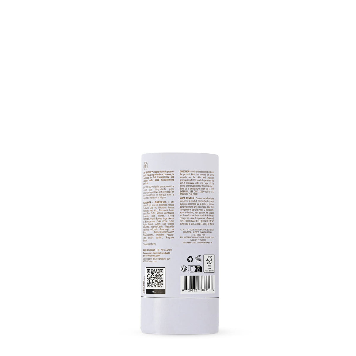 ATTITUDE Rose and White Flower Fragrance offers a gentle, comforting aroma.