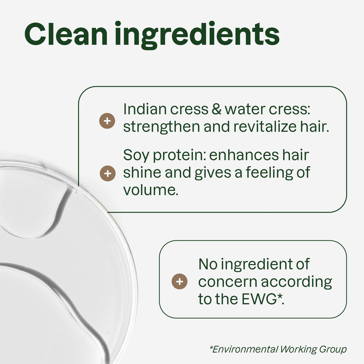 ATTITUDE Volumizing Shampoo with soy protein and Indian cress boosts hair strength.