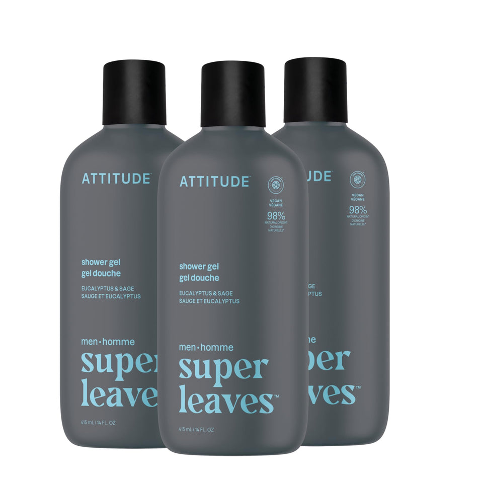 ATTITUDE Shower Gel front bottle—refreshing cleanse for daily use.